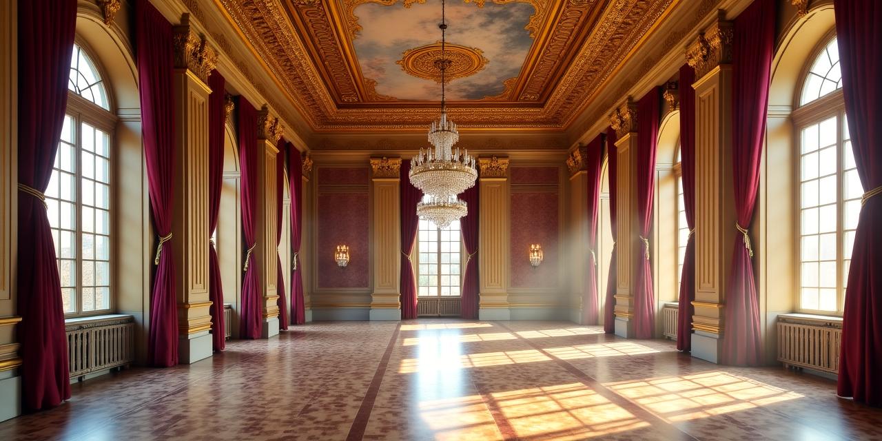 Il sontuoso Salone degli Affreschi del RinascenTide Hotel